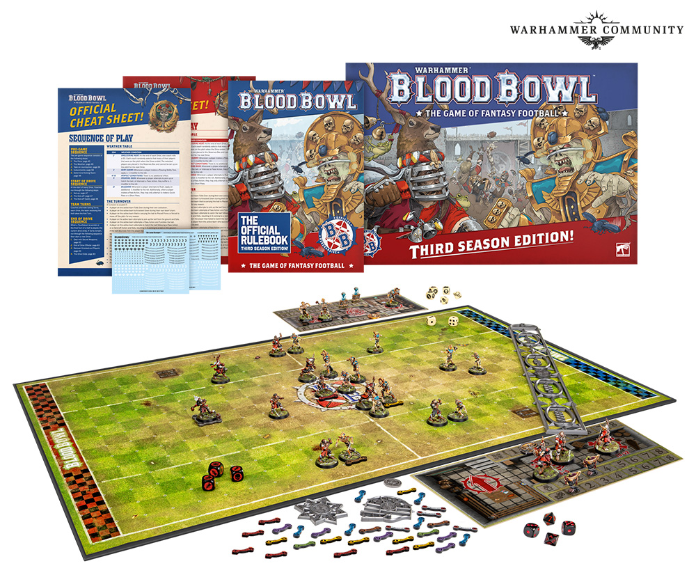ontabletop's tweet image. The Third Season of #BloodBowl is on the way from Games Workshop - see what's inside the new Starter Box alongside the excellent teams. See More Here beastsofwar.com/board-games/pr…