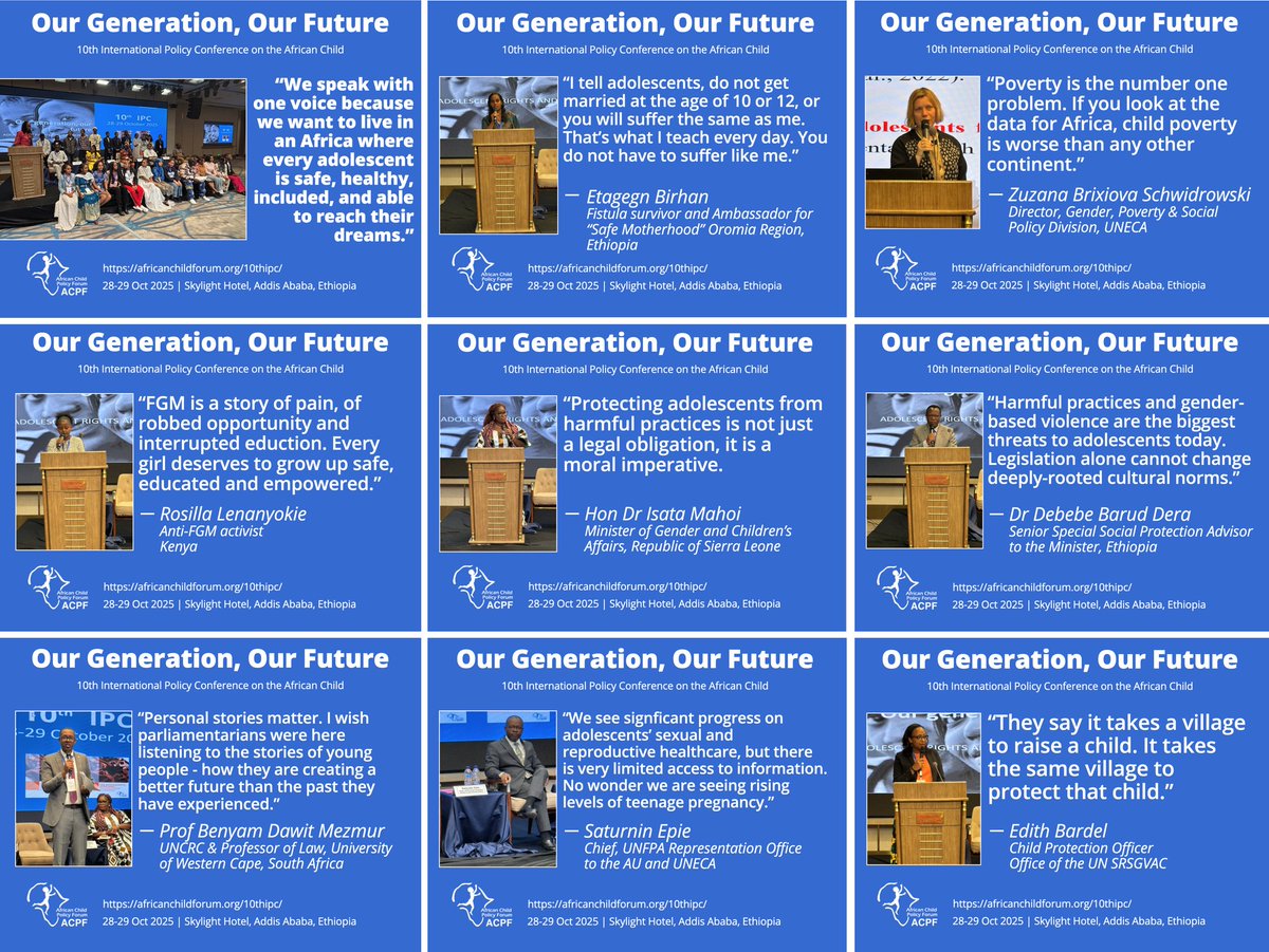 African Child Policy Forum (ACPF) tweet media