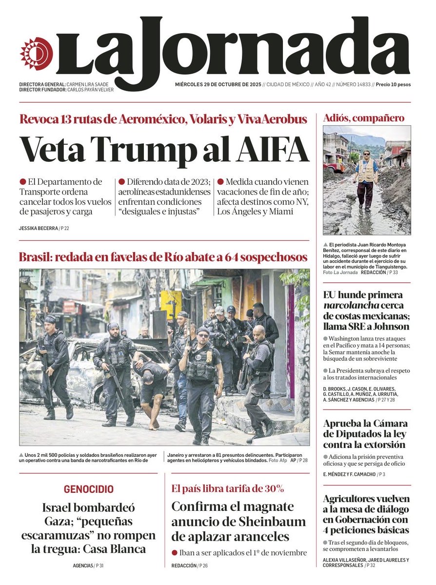 sPRing_PR's tweet image. Te compartimos las #PrimerasPlanas de algunos periódicos del día. 🗞️