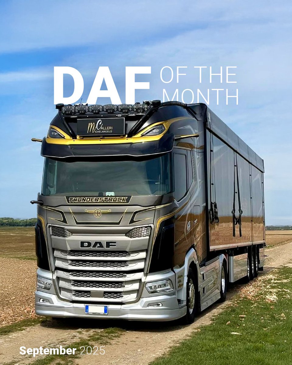 We are absolutely struck by this DAF! ⚡

📷: CalleriMichelangelo

#daftrucks | #dafdriver #lothiandaf #dafdealer #dafofthemonth