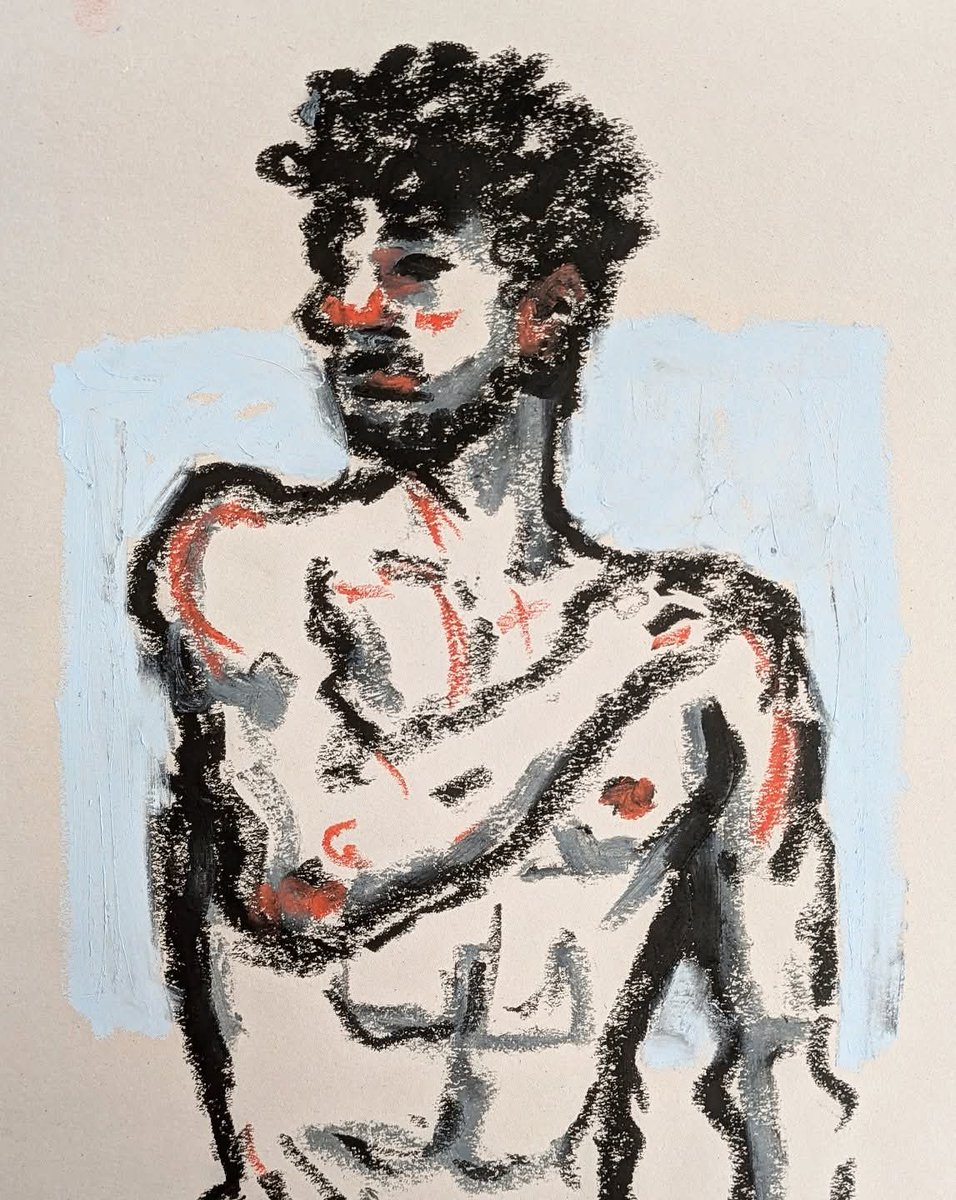 BenSwagWalker's tweet photo. Figure drawing with oils. https://t.co/e7CGzjfikz