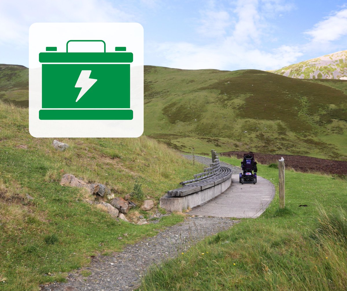 High-capacity batteries with a 40km range come as standard with each new Balder 🔋. Perfect for keeping you on the go all day long! 😀🦼

#Powerchair #Battery #WheelchairLife