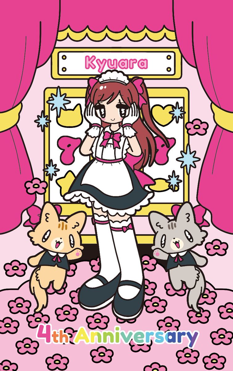 kyuarano's tweet image. 11月スケジュールメモです❤️

今月の🎁企画は
かなえさんに描いていただいた
キーホルダーを⑤名様に🎁いたします！
引用は☓
いいね、リポストでご参加ください💗
待ってますԅ(˘ω ˘ ԅ)
キーホルダーのイラストはコチラ👇…