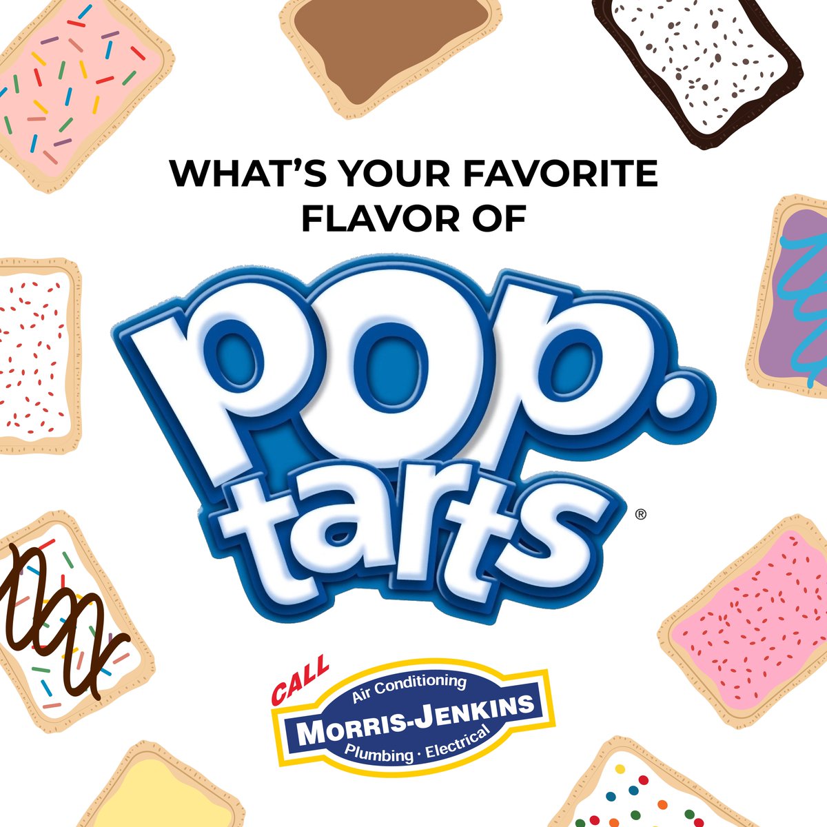 MorrisJenkins's tweet image. You know Brandon&apos;s favorite is brown sugar cinnamon, but now we wanna know YOUR favorite! #PopTarts 😋