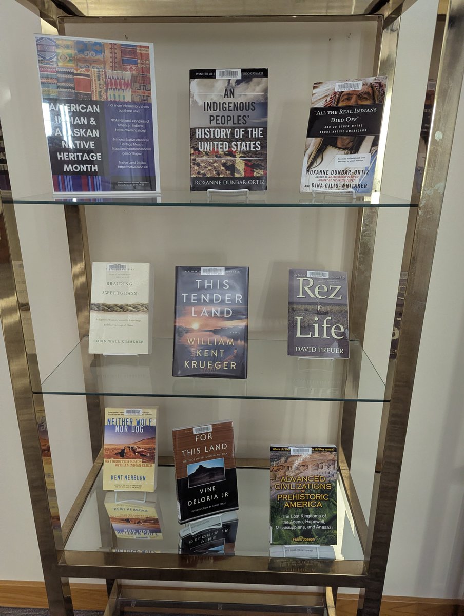 clarkelib's tweet photo. November is American Indian and Alaskan Native Heritage Month. We celebrate the rich cultures, traditions, and contributions of these communities. Perhaps a less known fact: This month was designated in 1990 by President George H. W. Bush. https://t.co/lD5ZjxmS9a