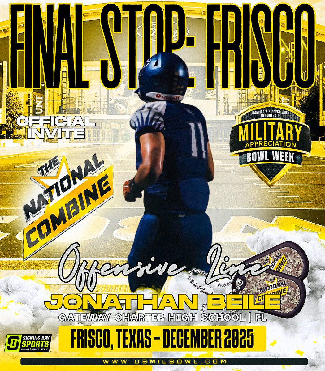 Military Appreciation Bowl Week tweet media