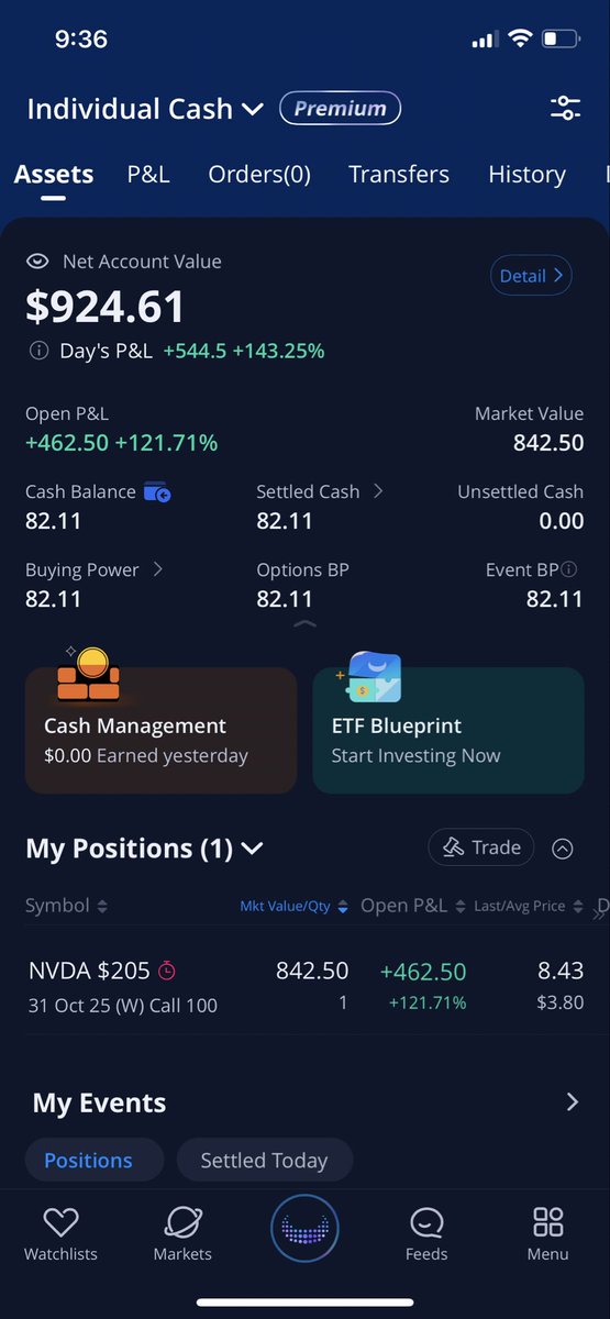 tjmcnally83's tweet photo. @WOLF_TradingX due diligence pays off https://t.co/OvEkcEjHYw