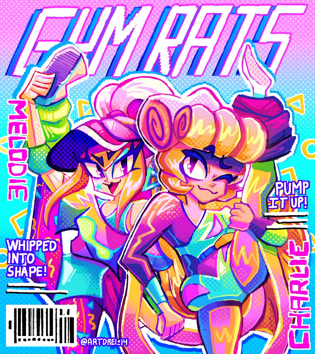 Pu-pu-pump it up ladies! 🤼‍♂️
(Gym Rat Mr. P was absent during the shoot)
.
.
.
#brawlstars #brawlstarsarts #brawlstarsfanart #melodiebrawlstars #charliebrawlstars