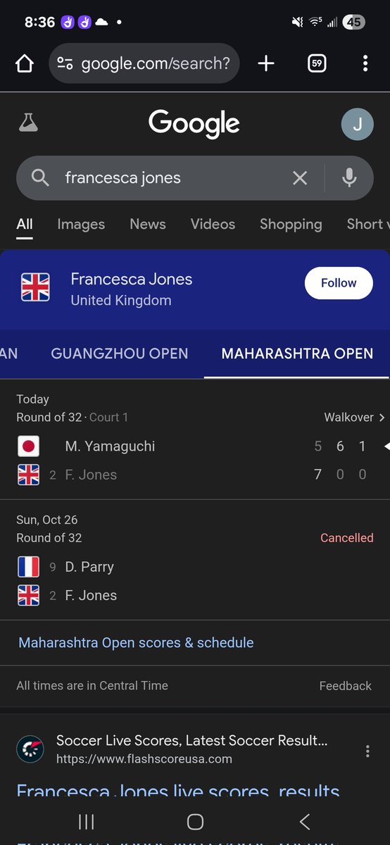 Per4ormBest96's tweet photo. @PrizePicks Yo prizepicks can yall not cheat mw with the Francesca vs Mei total games played at 19 and yall gave me a loss and had the score at 24 when that is blatantly incorrect. Every official scoring it is scored 19 with a walkover. Cmon dont cheat ppl out they money like that its wrong https://t.co/6ZAblC7lXg