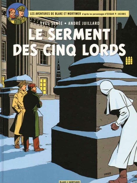 La bd de la série Blake et Mortimer : Le Serment des cinq Lords par Mathieu Depit !
Un album où "plane l’ombre du fascinant Lawrence d’Arabie", où "Sente pose sur l’histoire le dôme de la légende de l’empire britannique"...

thomasspok.fr/blake-et-morti…