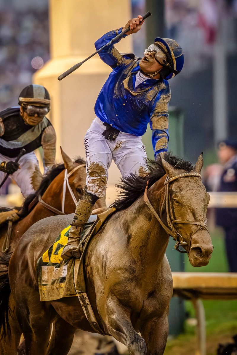 KentuckyDerby's tweet image. 🚨BREAKING NEWS!

151st Kentucky Derby winner, Sovereignty is OUT of the @BreedersCup Classic