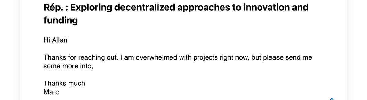 Next on my TAO pilling tour: TAO pilling professors all around Europe whose research is aligned with Bittensor

Starting with unis from my adoption country, Switzerland🇨🇭

What should I answer?