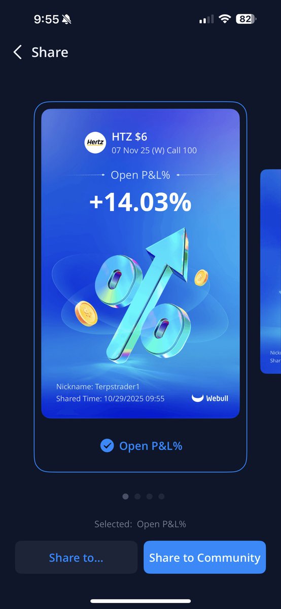 $HTZ here are 2 relatively low premium call options I like
