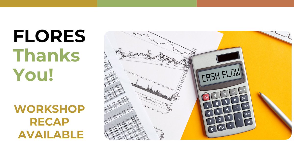Flores_Services's tweet photo. Business Professionals: It's not too late! 

If you missed our virtual workshop this month on Cash Flow Statements, you can now view it virtually on our Youtube channel: FLORES Solutions

Check it out here - https://t.co/KdKmhAKWa8 https://t.co/f1cxS8wY5I