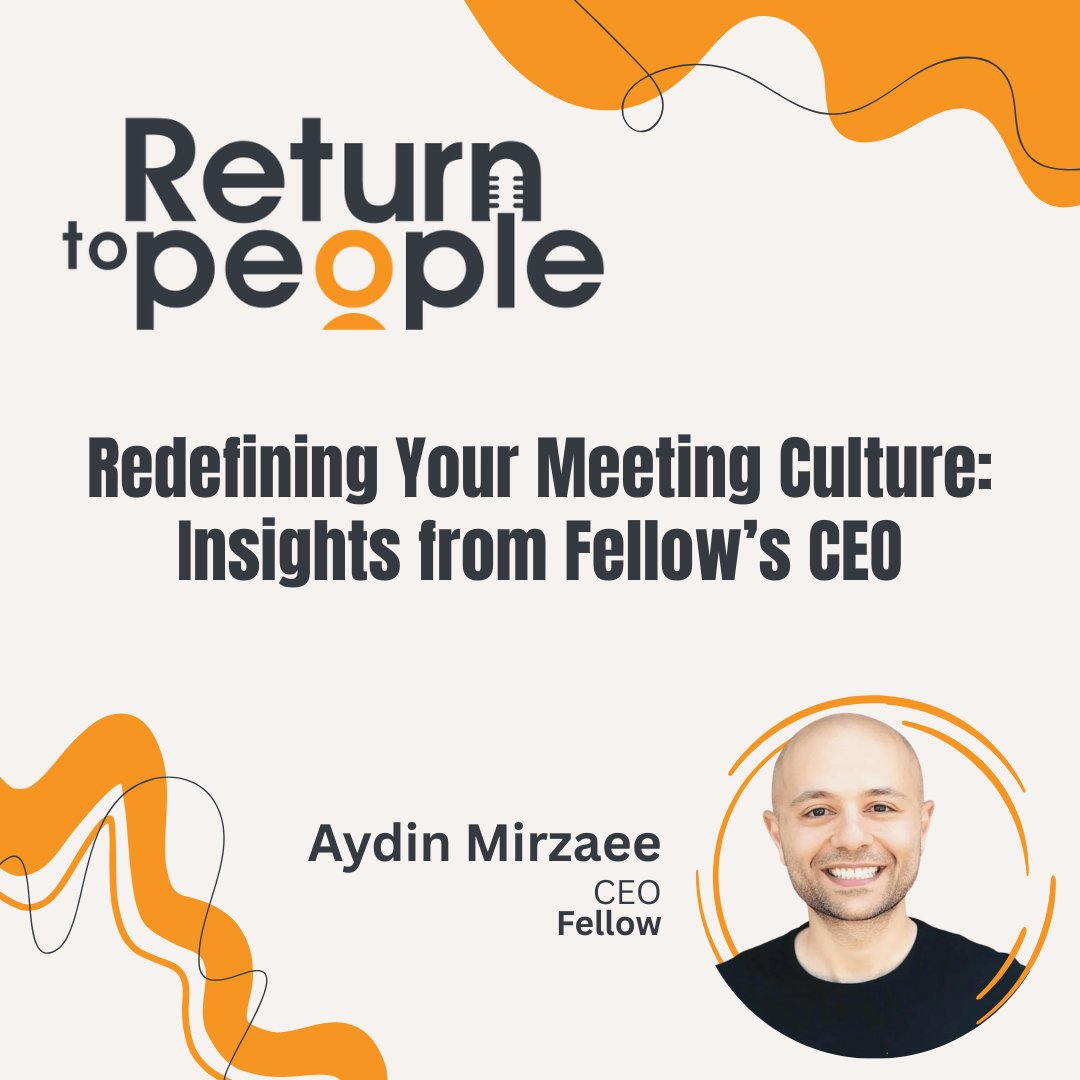 What does it take to build a thriving remote culture and make meetings actually matter? 💡

Aydin Mirzaee, CEO of Fellow, shares how trust, communication &amp; learning fuel great remote teams, and how AI is redefining meetings. 

🎧: pod.fo/e/3465b8

#RemoteWork #Leadership