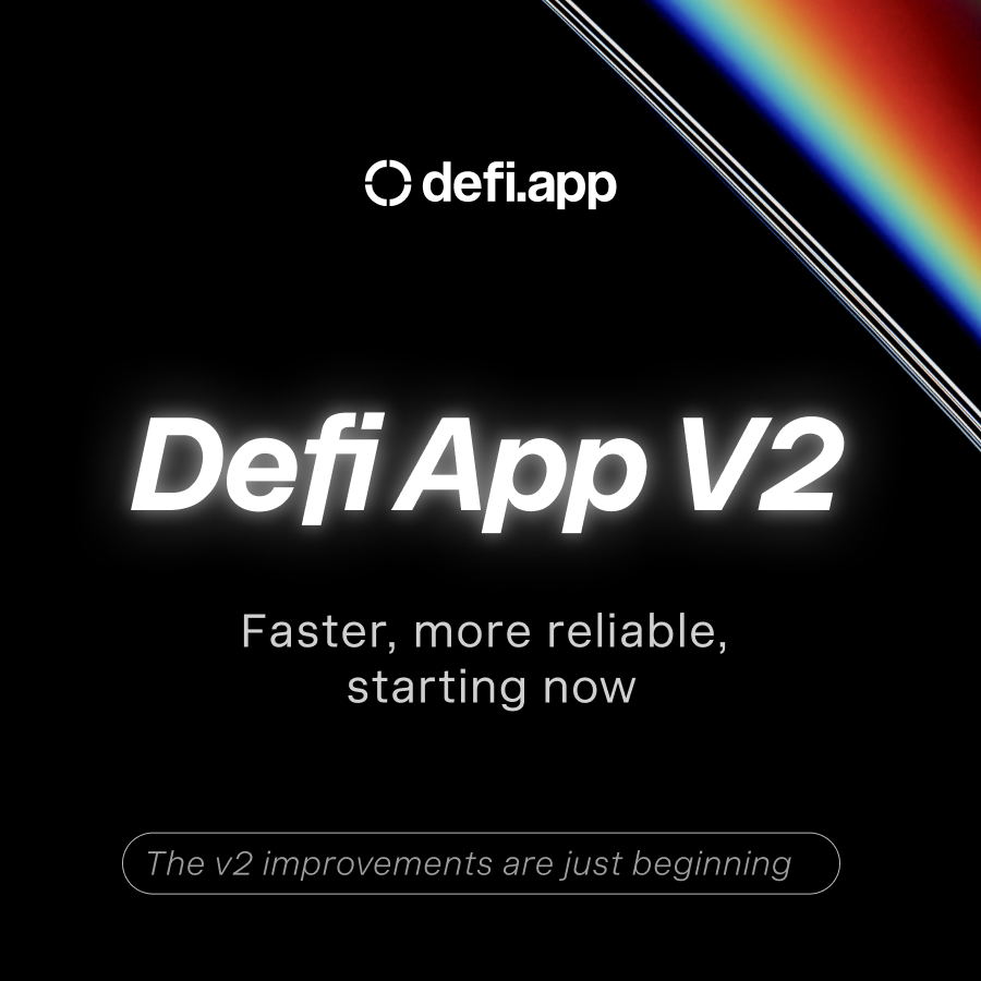 defiapp's tweet photo. Have you ever seethed because your swap on Defi App failed?

Us too.

Try it again.

Swap success rates are >96% on all networks.

Soon, we open the floodgates to make Defi App so much better it can only be called one thing.

Defi App V2.

Coming soon to a phone near you. https://t.co/njqwjIlomP