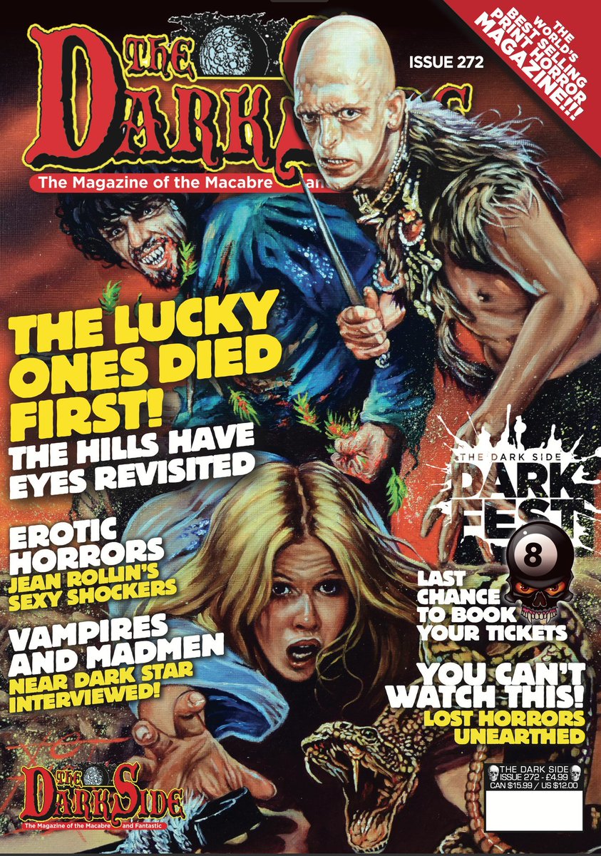 The new Dark Side has Pt1 of my look at lost 21stC UK horror films that had no physical release and have now vanished from streaming: The Notebooks of Cornelius Crow, Harmony's Requiem, Kuru/Claire, Inside Shadows, Molly Crows, Godforsaken, The House of Him, and The Library.