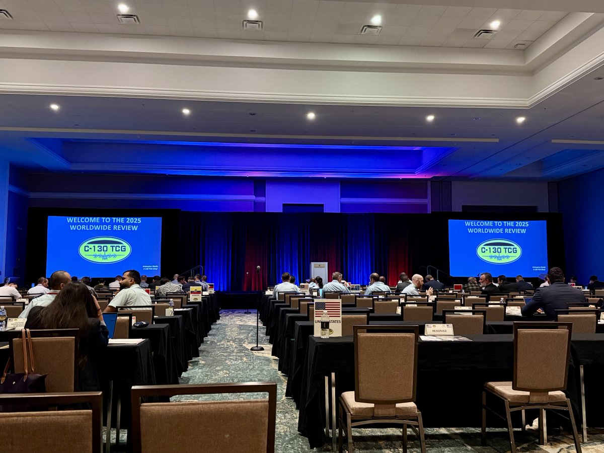 aerospacewired's tweet image. InterConnect’s Hailey Ross representing the team at the C-130TCGWWR! ✈️

#ConnectionMatters #InterConnect #C130TCGWWR #Aerospace #Aviation