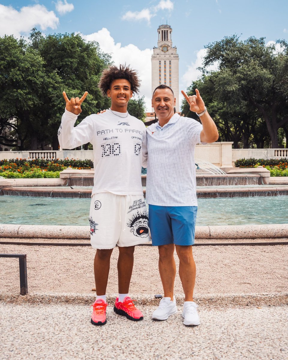 Can't wait to be back home in Austin tomorrow! 🤘🏽 #HookEm #AllGas26