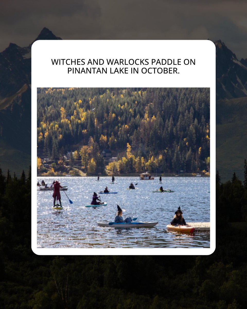 infonewskelowna's tweet image. You may have noticed large, spooky covens of witches and warlocks paddling on local lakes in the Okanagan and Kamloops this month.

Read the full story: infonews.ca/news/7388558/i…

#localevents #okanagan
