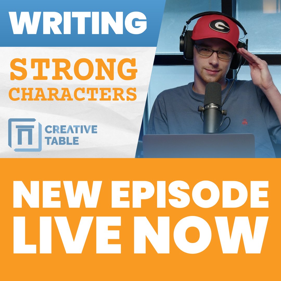 form_films's tweet photo. How to Become a Screenwriter | Strong Characters is live now! Watch on YouTube or wherever you get your podcasts, link in bio.
#podcast #creativetable #screenwriting #screenplays #screenwriters #writing #filmmaking #filmmakers #film #movies #series #shows #characters https://t.co/QqUv93zchm