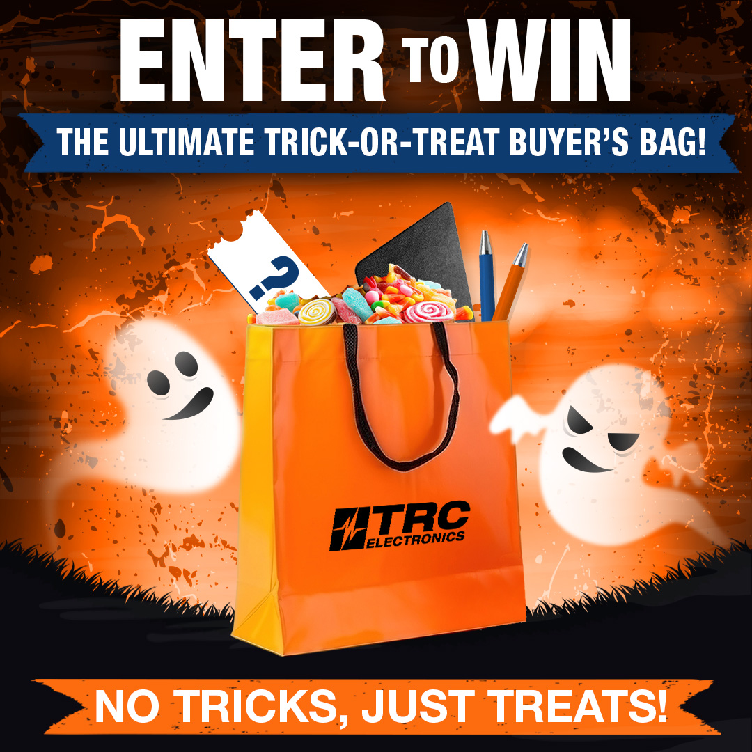 Long lead times are scary 👻

That’s why TRC delivers speed you can count on.

This Halloween, a few lucky winners will get our TRC Trick-or-Treat Buyer’s Bag! 🎃

Candy. Buyer essentials. Even a bonus surprise.

Enter now before they vanish! 🍬

hubs.li/Q03Jc7sJ0