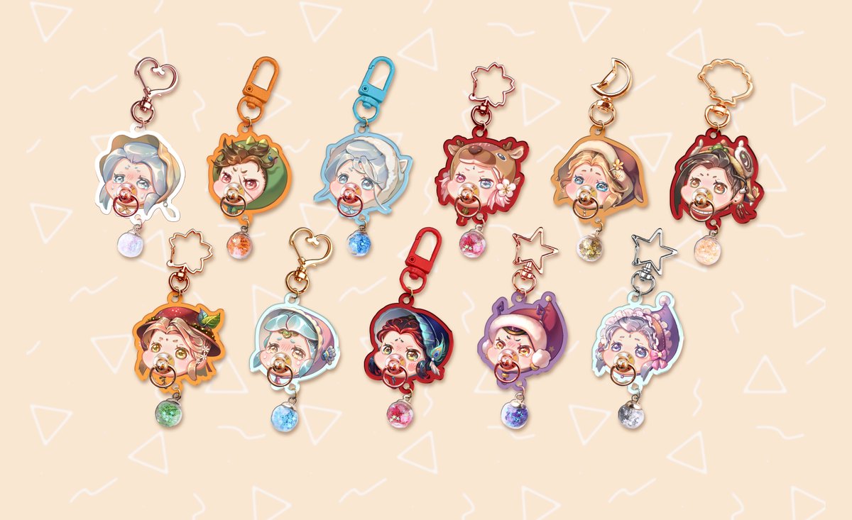 [印量調查~11/4]  #霹靂 #東離 #布翁 #江湖一聚伍 

來宣傳一下正在開放的印調☺
📍寶寶奶嘴掛串(第二彈)
圖二為成品示意

表單內開放許願箱如果布翁前還有時間搞不好有機會實現😊
forms.gle/BfnthZqJ5ugm89…
如果有喜歡的寶寶歡迎填寫~!