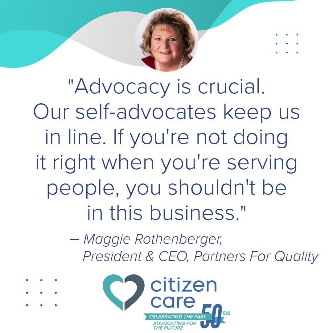 #CitizenCare50  #CelebratingThePast  #AdvocatingForTheFuture