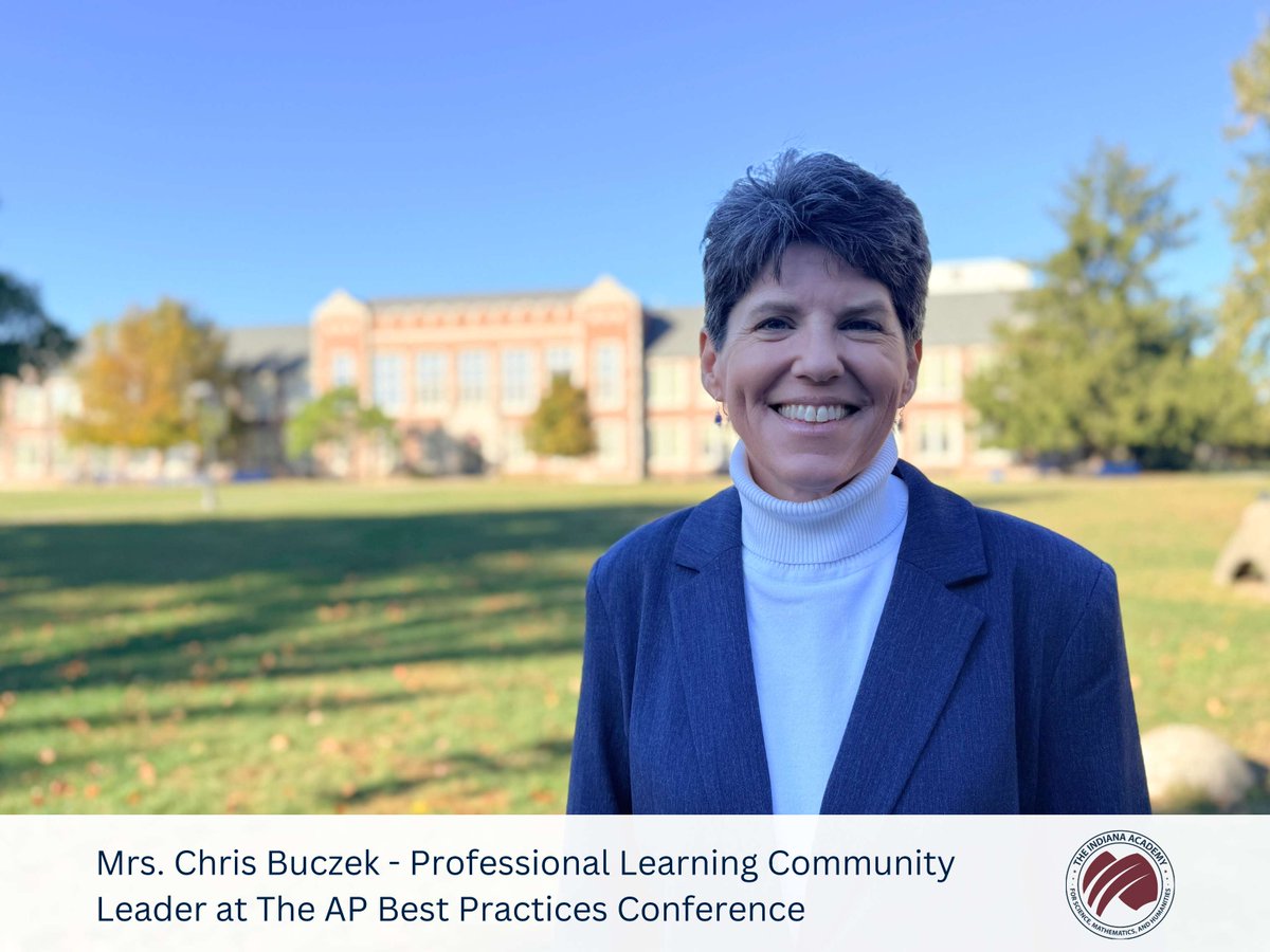 Mrs. Chris Buczek, Assistant Lecturer of Chemistry, led an AP Chemistry Professional Learning Community at the AP Best Practices Conference on October 20. Mrs. Buczek was invited by the College Board to lead this session.