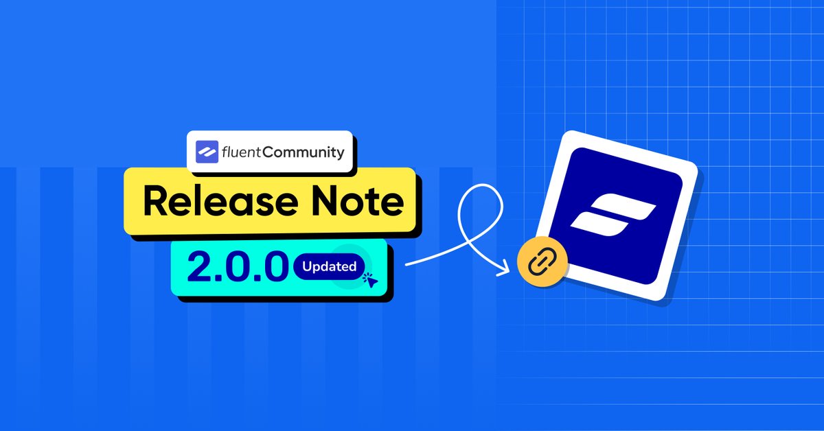FluentCommunity's tweet image. FluentCommunity 2.0.0 is LIVE! 🎉

Monetize courses &amp;amp; spaces with FluentCart, duplicate courses in one click, customize lesson layout, and more!

Explore what&apos;s new 👇

Link in the comments!

#FluentCommunity #WordPress #Payments  #ProductUpdate #Ecommerce