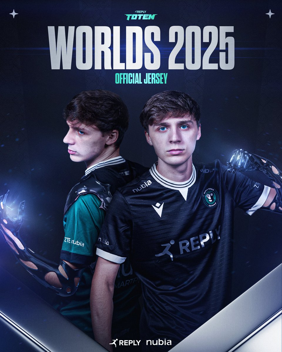 The green fades. The darkness rises.

Our World Finals 2025 Jersey is here ⚫️