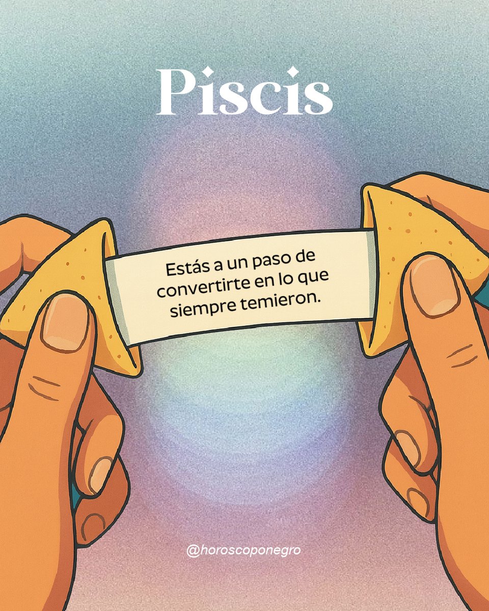 Piscis, este es tu mensaje de la galleta de la fortuna 🔮
