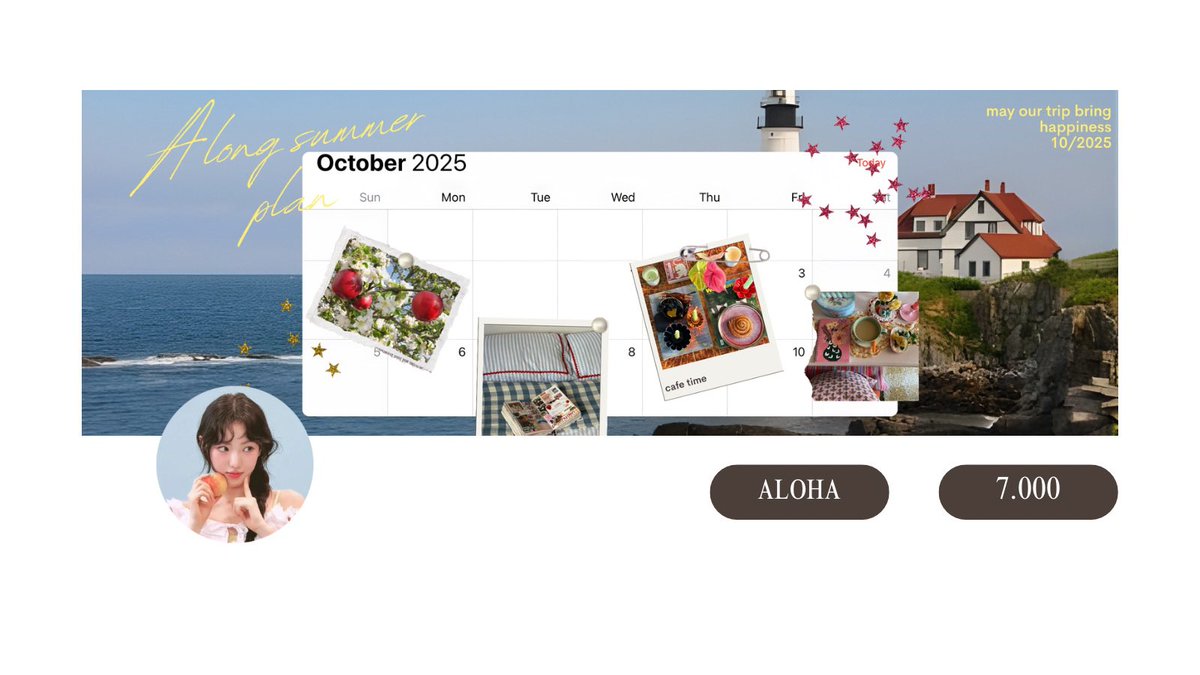 help RT/Repost Thanks!

hola!
aq akan mengadakan open titipan untuk katalog layout baruq yaitu ALOHA! dengan special price 7.OOO saja ^___^,
jika ingin titip silahkan drop picture di kolom titipan yg akan aq sediakan yh
yuk titip! aq tunggu 👀

#zonauang