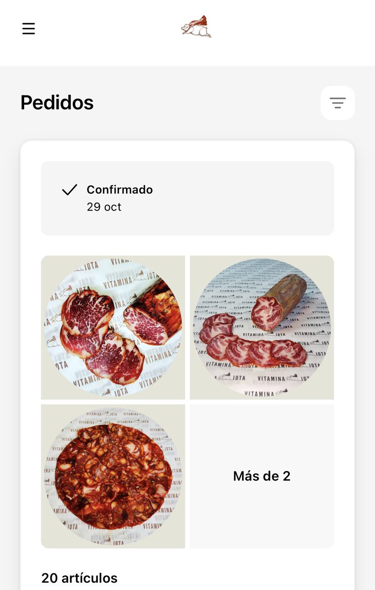 Un pedido más hecho a la casa del cerdo con capa!! <a href="/MaxiPortes/">Maxi - hago jamón</a> que maravilla todo!! Un saludo!