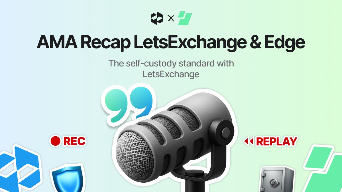 🧠 Privacy isn’t dead, it just found its perfect match.

We just wrapped up an 🔥 AMA with <a href="/EdgeWallet/">Edge</a>, where we talked all things privacy, Monero, and why @LetsExchange_io is the go-to platform for privacy-focused crypto swaps.

Participants:
🎙️ Michael McMurray – Head of