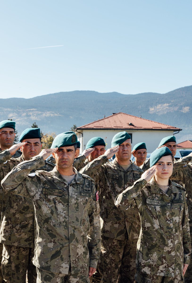euforbih's tweet photo. Today at Camp Butmir, we proudly celebrated our 🇹🇷Turkish colleagues in the presence of COM EUFOR Major General Florin Marian Barbu, and COS EUFOR Brigadier General Tibor Szabó.
ℹ️https://t.co/OKbpxpESPv
#StrongerTogether #EUFORBiH #TogetherForBiH  #Türkiye #CumhuriyetBayramı https://t.co/1dKZFup2Wc