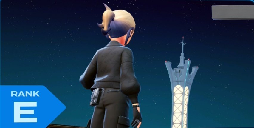 Wランクの時にやりそびれたけど、Eこそは！と用意してた。自分が思う目と髪型とカラーと服で。
"E"はエターナルのE！
 #PokemonLegendsZA