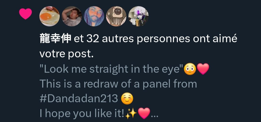 Tatsu liked my fanart, it's the first time!😳😳😳
I honestly don't know what to say, I'm shocked!🫣❤️❤️