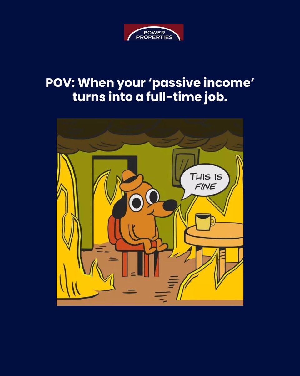 powerproperty's tweet photo. Owning a rental property should feel like passive income, not a second career.

If your “hands-off investment” has you juggling maintenance calls, tenant issues, and late-night emails… maybe it’s time for less chaos and a little professional help.

#PowerProperties https://t.co/hhN3SfoZ4H