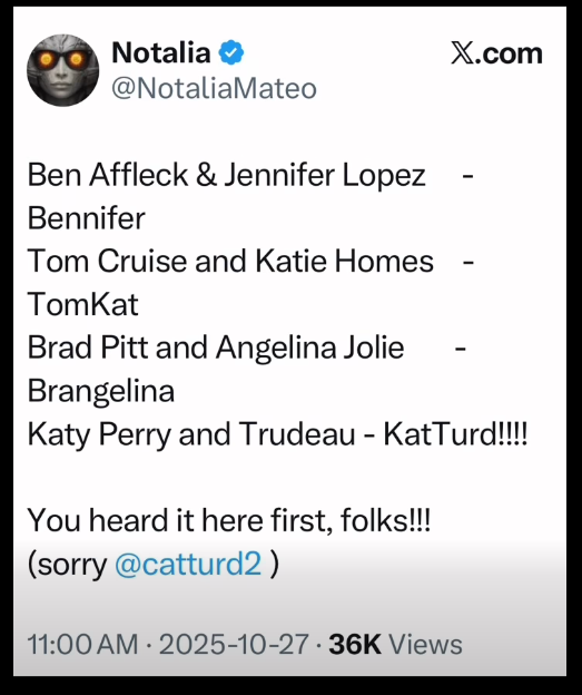 puzzlme's tweet photo. @catturd2  For the sake of us all, please take legal action. 😂 The only news Trudeau is worthy of is an arrest video. https://t.co/SARTWqVmZr
