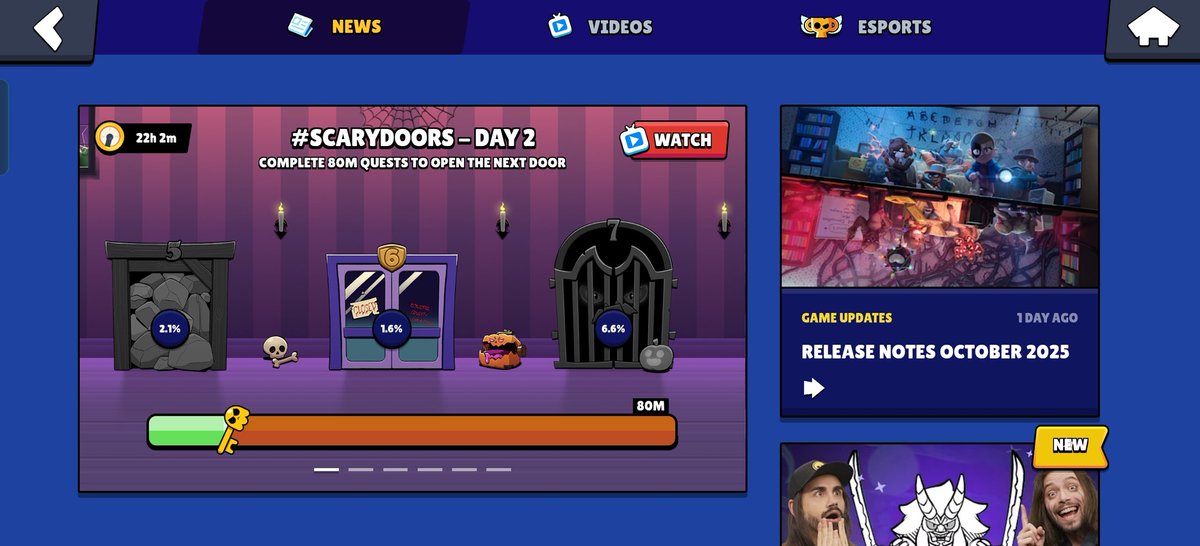 parilm97's tweet photo. #ScaryDoors #BrawlStars https://t.co/S5BPc7yoEa