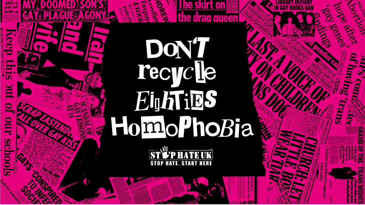 The same hate and rhetoric, new targets 🏳️‍⚧️🏳️‍🌈

We helped create a game with <a href="/JointLondon/">Joint</a> showing how old headlines against gay people are being reused to target the trans community.

Play here 👉 haveigotphobiaforyou.com