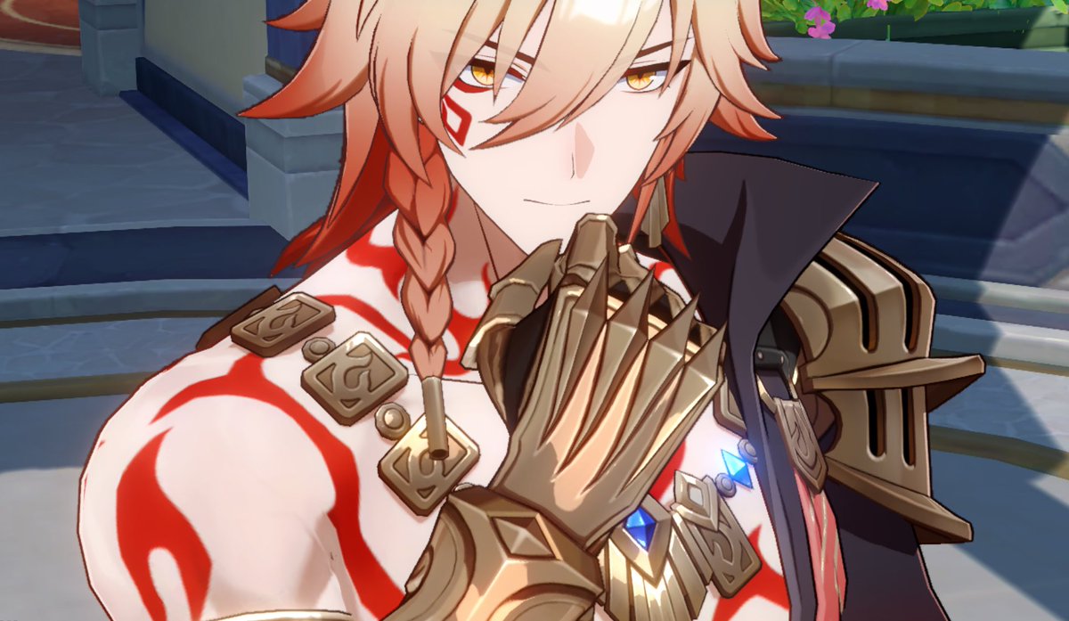 殿下のこの組んでる手を口元に持ってきて考え込むポーズ、見ていてなんか凄い劣情が沸いてくるからやめてほしいムノスよ
ムービーで突然アップでこれされたとき軽く心臓止まった