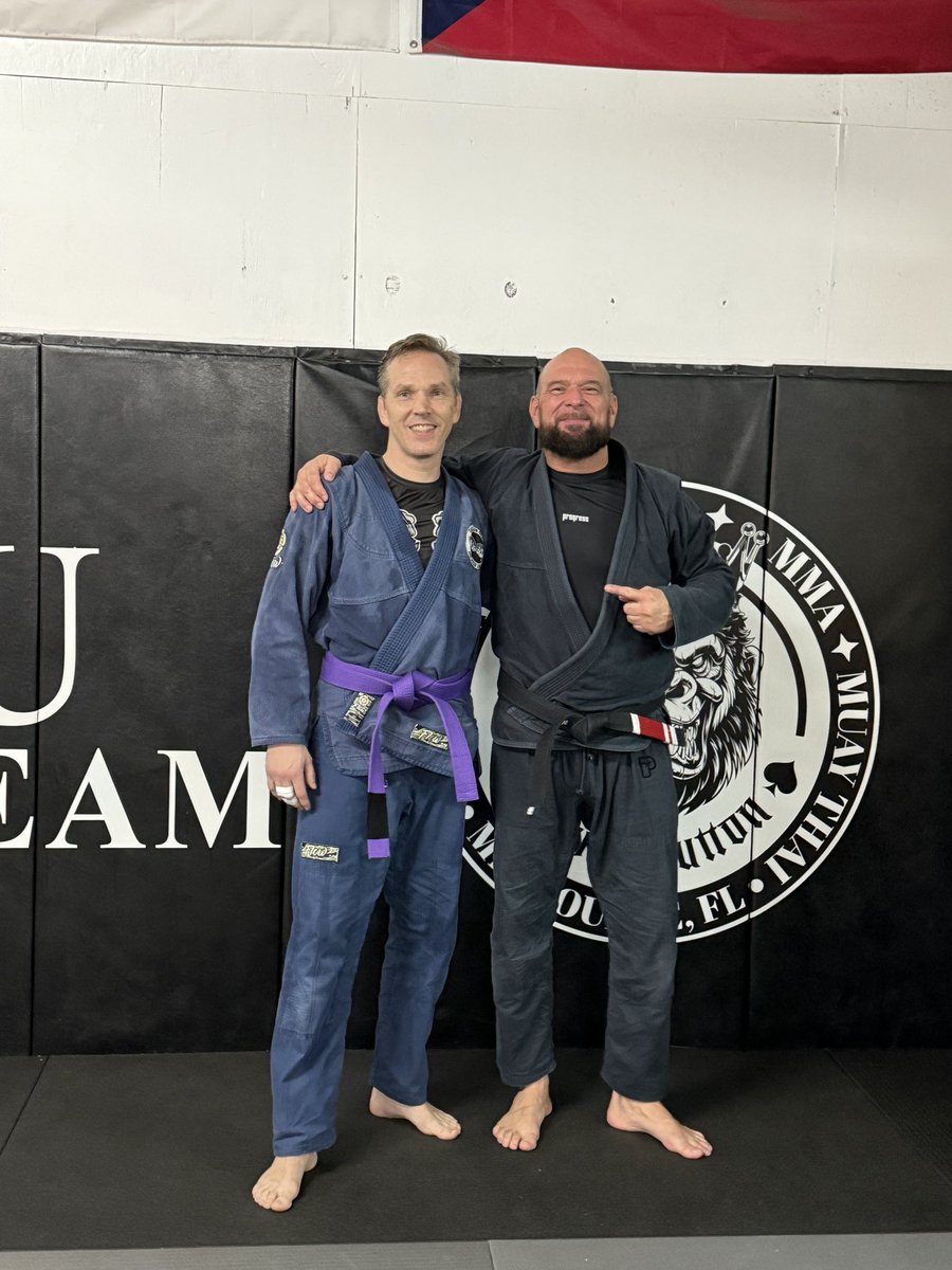 smiteworks's tweet image. I received my purple belt last night from Carlson Gracie and David Sutton. It was such an honor and a great feeling for years of hard work. Looking forward to many more years.