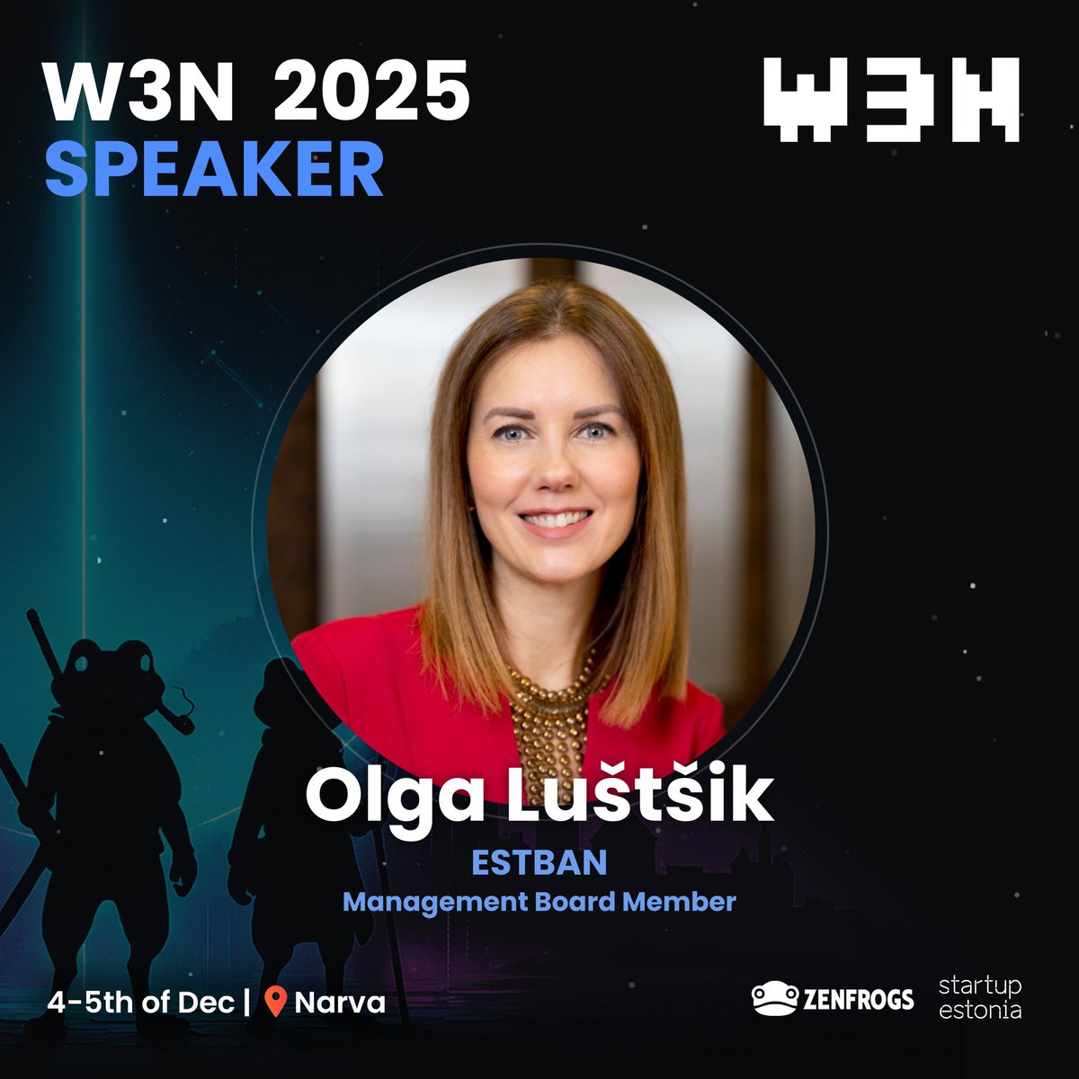 🌟 On stage at #W3N2025: Olga Luštšik, Management Board Member at EstBAN – a product strategist, process optimiser, and angel investor with over two decades of experience in the financial and fintech industries.

Olga has built her career helping companies refine their product