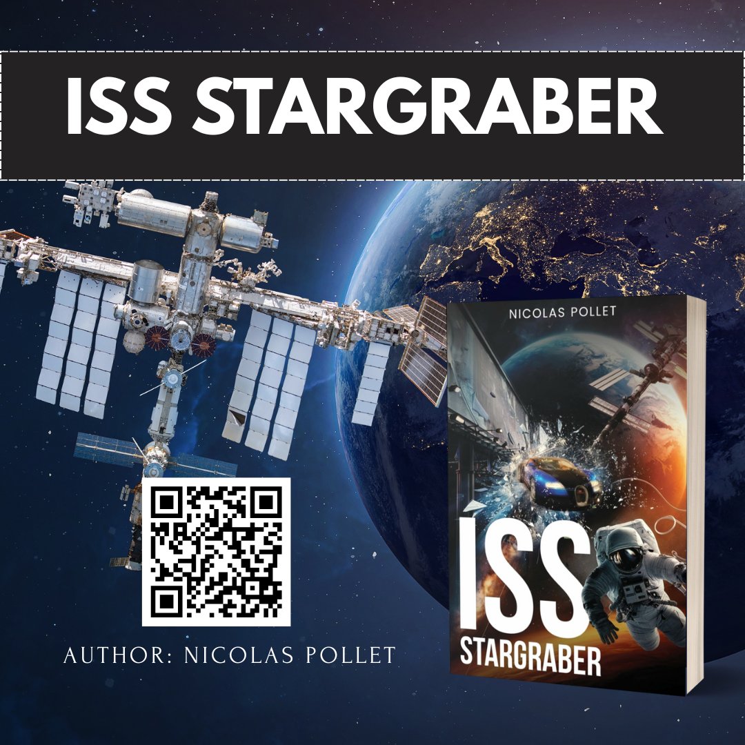 nicolas_po83043's tweet photo. The Stargraber was built on unity, but unity is fragile when trust can be broken by a single act of betrayal.
Get Your Copy on Amazon: https://t.co/hwm0IS6vgC
#NicolasPollet #ISSStargraber #SciFiThriller #SpaceOpera #SpaceAdventure #SpaceThriller #SpaceConspiracy https://t.co/IokUiw5a1a