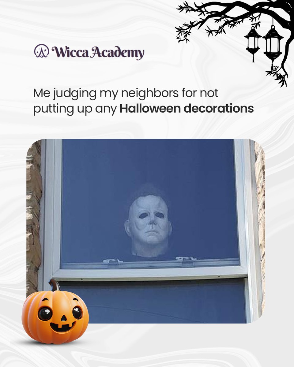 WiccaAcademy's tweet image. You can do it right now! 😅

Even just a little pumpkin on the porch is better than nothing! 🎃

#halloweendecorations #pumpkin #spookydecor #halloween #halloweenmemes #trickortreat #spookyseason #happyhalloween