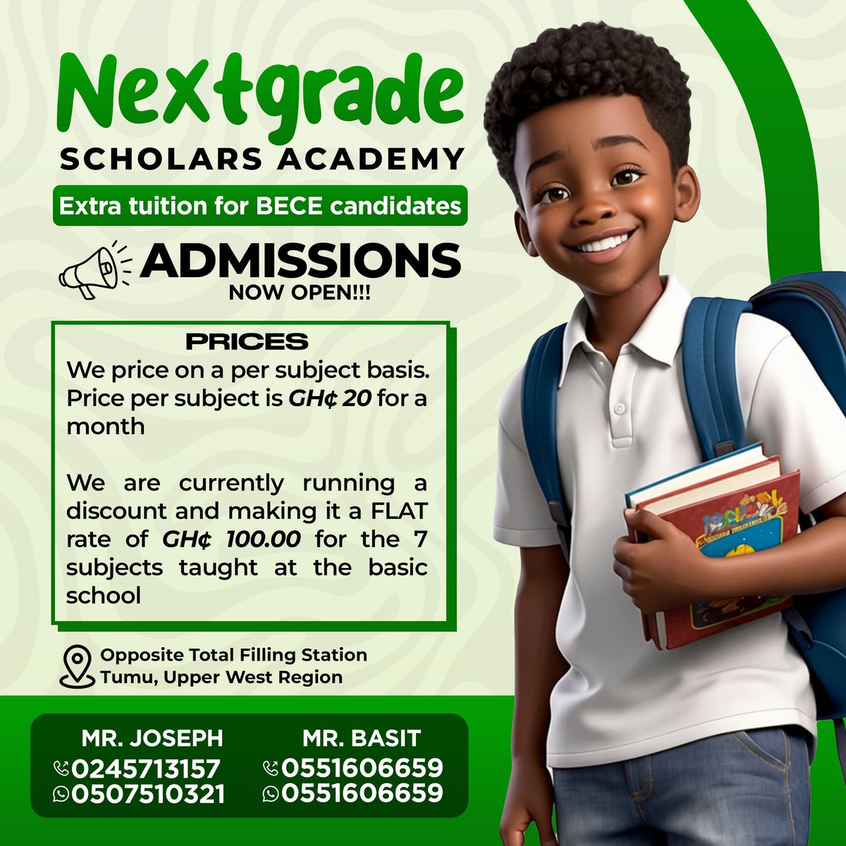 baadawesi's tweet photo. Enrol your wards now https://t.co/BHy8tfQROO