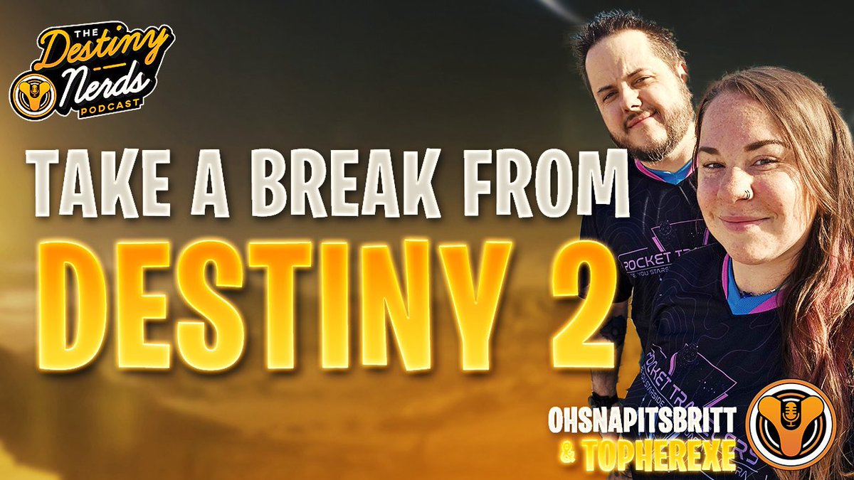 thedestinynerds's tweet image. If you missed Episode 54 live this weekend you can watch it NOW on our YouTube channel! It was a blast chatting with @0hSnapItsBritt and @Topherexe ! Go watch! youtu.be/Y1YYjMmnyJg?si…