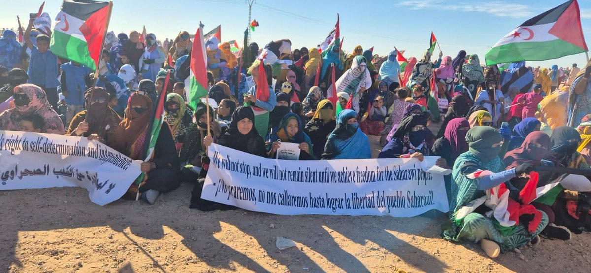 🇪🇭 Sahara Libre 
✍️"El pueblo saharaui tiene derecho a decidir sobre su futuro y a vivir en libertad"  
📲labur.eus/in5gsxvr